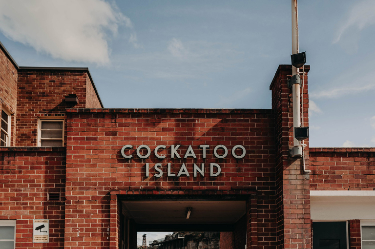 Sydney Engagement Session Cockatoo Island